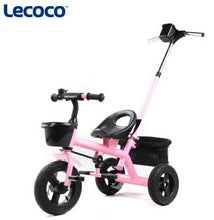 Load image into Gallery viewer, Lecoco child tricycle bike  baby stroller