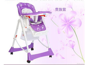 Feeding Baby Chair Baby Highchair Adjustable and Foldable Children Eatting Dinner Chair High Height Adjustable