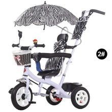 Load image into Gallery viewer, Inflatable 3 Wheel Baby Stroller Baby Bicycle Child Bicycle Baby Trolley Tricycles For Children Baby Pushchair Tricycle Stroller