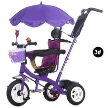 Load image into Gallery viewer, Inflatable 3 Wheel Baby Stroller Baby Bicycle Child Bicycle Baby Trolley Tricycles For Children Baby Pushchair Tricycle Stroller