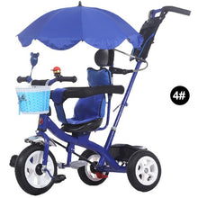 Load image into Gallery viewer, Inflatable 3 Wheel Baby Stroller Baby Bicycle Child Bicycle Baby Trolley Tricycles For Children Baby Pushchair Tricycle Stroller