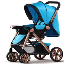 Load image into Gallery viewer, Hot Sale Fashion Baby Stroller Foldable Sit and Lie,5 Point Harness Stroller,Baby stroller,poussette pliante portable