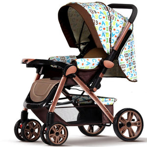 Hot Sale Fashion Baby Stroller Foldable Sit and Lie,5 Point Harness Stroller,Baby stroller,poussette pliante portable