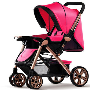 Hot Sale Fashion Baby Stroller Foldable Sit and Lie,5 Point Harness Stroller,Baby stroller,poussette pliante portable