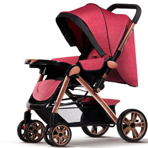 Hot Sale Fashion Baby Stroller Foldable Sit and Lie,5 Point Harness Stroller,Baby stroller,poussette pliante portable