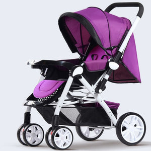 Hot Sale Fashion Baby Stroller Foldable Sit and Lie,5 Point Harness Stroller,Baby stroller,poussette pliante portable