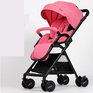 High Landscape Baby Strollers 5.9kg Light Portable Baby Car Newborn Baby Carriage Fold Pram Umbrella Cart,Poussette,Kinderwagen