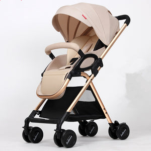 High Landscape Baby Strollers 5.9kg Light Portable Baby Car Newborn Baby Carriage Fold Pram Umbrella Cart,Poussette,Kinderwagen