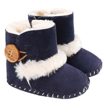 Load image into Gallery viewer, Warm Autumn Winter Fleece Baby Shoes Toddler Soft Sole Boots Girls Boys Toddlers Snow Boots Sneakers
