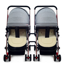 Load image into Gallery viewer, Splittable Twins Baby Stroller