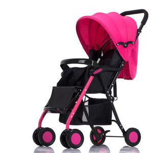 High Landscape Portable Travel Baby Strollers,Super Light Foldable Can Sit & Lie Baby Prams Pushchairs Kinderwagen Child Trolley