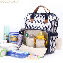 Load image into Gallery viewer, Diaper bag modern