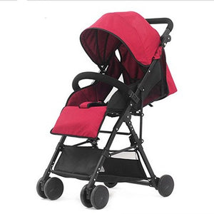 Ultra-light Portable Baby Stroller on the Airplane High Landscape Folding Baby Carriage for Newborns Pram Poussette Kinderwagen