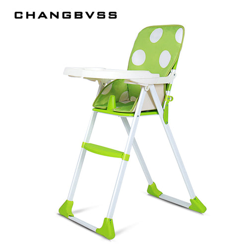 Parent Portable Dining Feeding Chair For Infant Kids Folding Baby High Chair Durable Health Plastic Highchair For 4-48M Cadeira