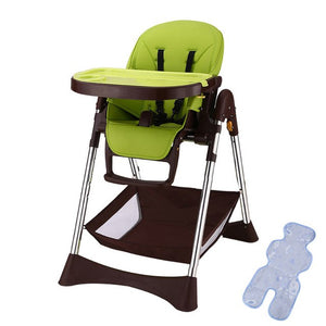 New Simple Portable Baby Feeding Chair With Safty Belt 57*82*110cm Plastic Baby High Chair Adjustable Anti-Slip Highchair