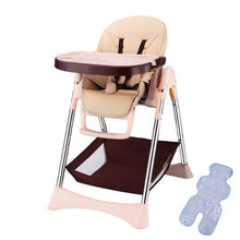 Load image into Gallery viewer, New Simple Portable Baby Feeding Chair With Safty Belt 57*82*110cm Plastic Baby High Chair Adjustable Anti-Slip Highchair