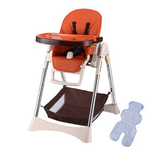 Load image into Gallery viewer, New Simple Portable Baby Feeding Chair With Safty Belt 57*82*110cm Plastic Baby High Chair Adjustable Anti-Slip Highchair