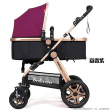 Load image into Gallery viewer, Luxury Baby Stroller Lightweight Baby Carriage Strollers Kids Pram Traval Pushchair For 6-36 Months, Kinderwagen, bebek arabasi