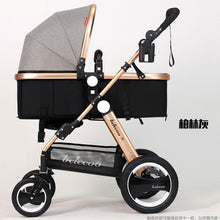 Load image into Gallery viewer, Luxury Baby Stroller Lightweight Baby Carriage Strollers Kids Pram Traval Pushchair For 6-36 Months, Kinderwagen, bebek arabasi