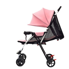 Load image into Gallery viewer, New Summer Super Breathable Baby Stroller Urltra-Light Portable Folding Baby Prams Pushchair Can Sit &amp; Lie Infant Umbrella Cart