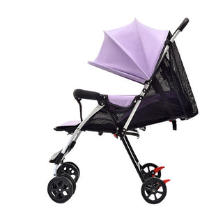 New Summer Super Breathable Baby Stroller Urltra-Light Portable Folding Baby Prams Pushchair Can Sit & Lie Infant Umbrella Cart