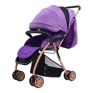 New Arrival Baby Stroller High Landscape Lightweight Portable Sit & Lie Baby Carriage Foldable Infant Pram Pushchairs carrinho