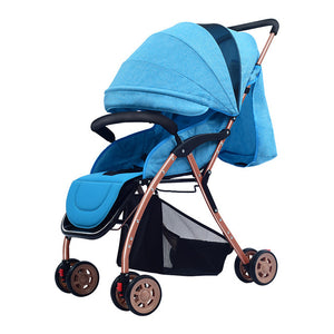 New Arrival Baby Stroller High Landscape Lightweight Portable Sit & Lie Baby Carriage Foldable Infant Pram Pushchairs carrinho