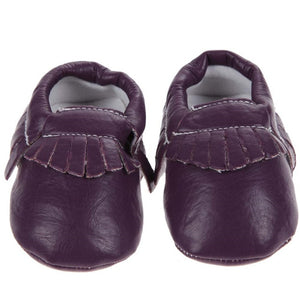 Spring Baby Shoes PU Leather Baby Girls Moccasins Shoes Kids Boys Soft Non-slip Footwear for Newborns Crib Shoes 0-18 Months