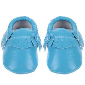 Spring Baby Shoes PU Leather Baby Girls Moccasins Shoes Kids Boys Soft Non-slip Footwear for Newborns Crib Shoes 0-18 Months