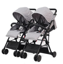 Load image into Gallery viewer, Separable Twins Baby Stroller