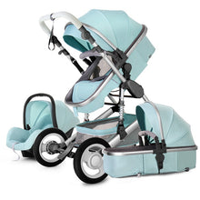 Load image into Gallery viewer, Luxury Multi function Trolley Baby Stroller 3 in 1 High Landscape Baby Carriage Seat and Sleeping Prams For Newborn poussette