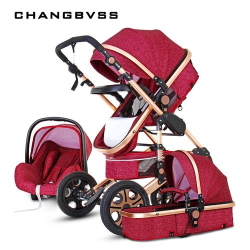 Baby Stroller 3 In 1