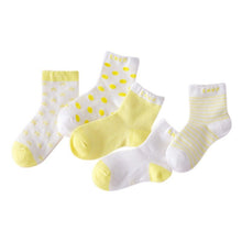 Load image into Gallery viewer, 5 Pair Baby Socks