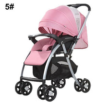 Load image into Gallery viewer, High View Baby Stroller Pram High Landscape Baby Stroller Baby Can Sit And Lie Taga Bike Stroller Foldable Baby Throne Carrinho