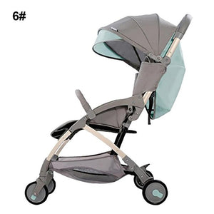 Light Baby Stroller For Travelling Can Sit And Lie Down To Fold The Child Trolley On The Plane Baby Umbrella Baby Stroller 2017