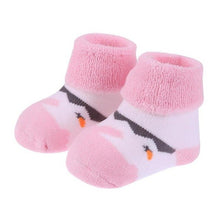 Load image into Gallery viewer, Winter Newborn Baby Socks Cartoon Animal Loop Pile Warm Casual Indoor Floor Socks Breathable Anti-Skid Towel Socks